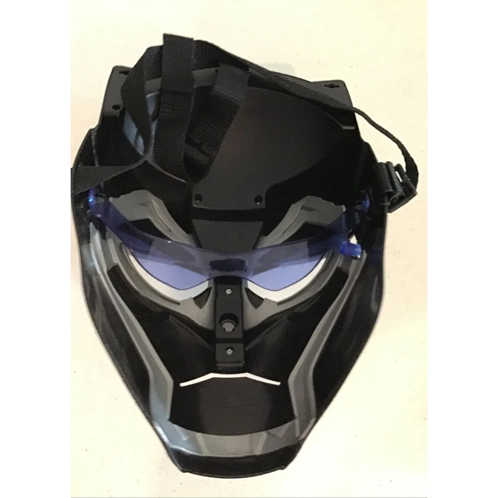 Disney Marvel Black Panther PJ Set or Costume Kids Size 10 + Light Up Face Mask